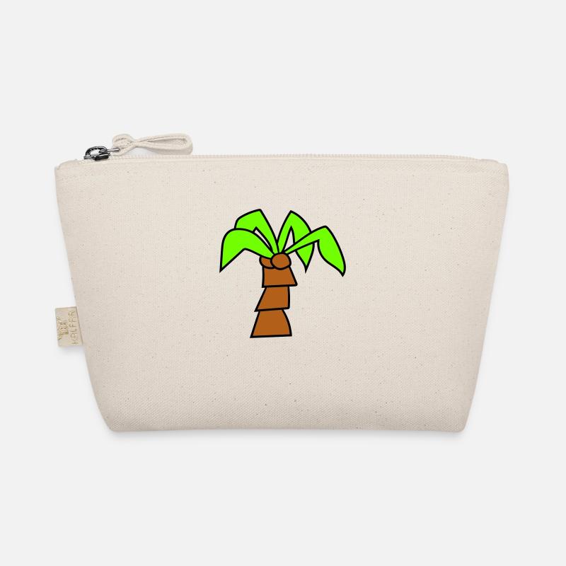 Palm Tree Island Tree Beach Holiday Coconut Sea Cool Organic Pouch