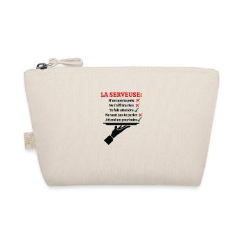La serveuse n'est pas ta pote - Trousse biologique - nature - Devant
