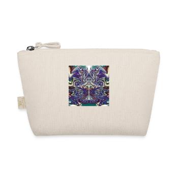 Abstract with a bull pattern - Organic Pouch - nature - Front