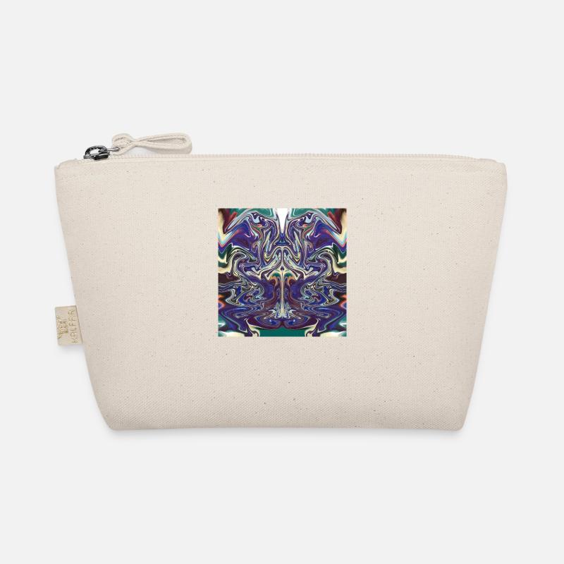 Abstract with a bull pattern Organic Pouch