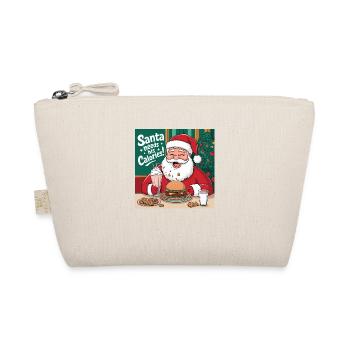 Santa’s Cheat Day - Funny Christmas Design - Trousse biologique - nature - Devant