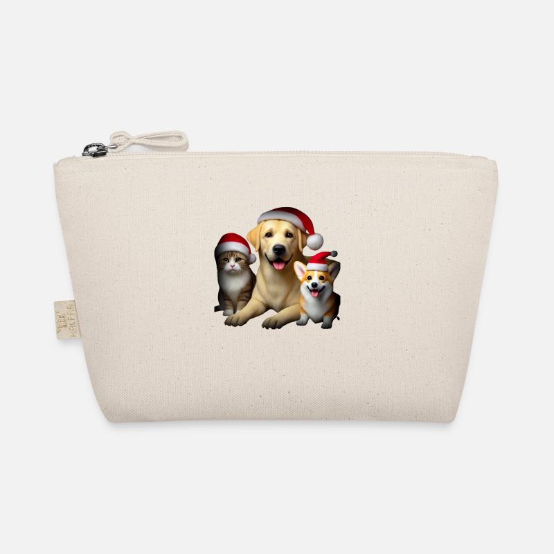 Corgi de Noël, Labrador et Chat Trousse biologique