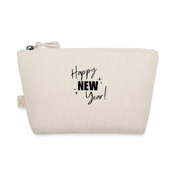 Happy New Year - Bio-Täschchen - Natur - Vorne