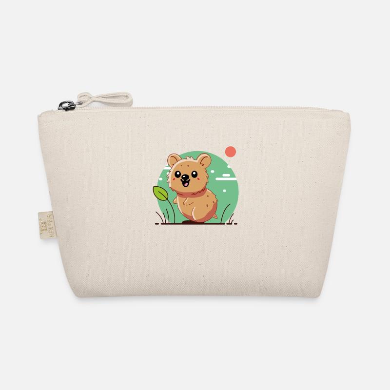 Design "Quokka Bliss" - Bio-Täschchen - Natur