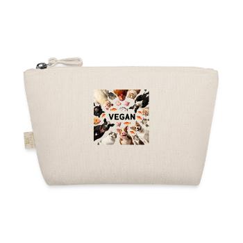 Vegan amoureux des animaux - Trousse biologique - nature - Devant