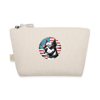 Staffordshire Terrier Staff avec lunettes de soleil - Trousse biologique - nature - Devant