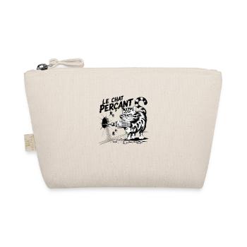Jeu de mots Chat Persan / perçant Drôle - Trousse biologique - nature - Devant