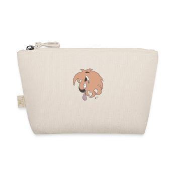 Lion biting his tongue - Organic Pouch - nature - Front