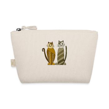 Katzen - Bio-Täschchen - Natur - Vorne