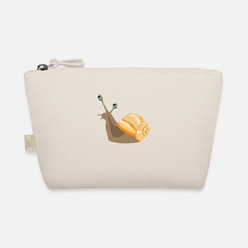 Snail orange Organic Pouch