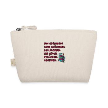 Funny mulled wine gift for Christmas markets - Organic Pouch - nature - Front