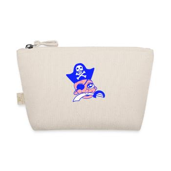 Drôle Bébé Pirate Tête Mignon Chapeau Sabre Bambin - Trousse biologique - nature - Devant