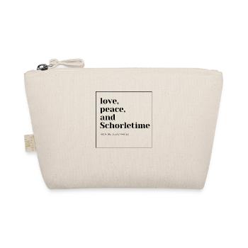 Love Peace and Schorletime - Bio-Täschchen - Natur - Vorne