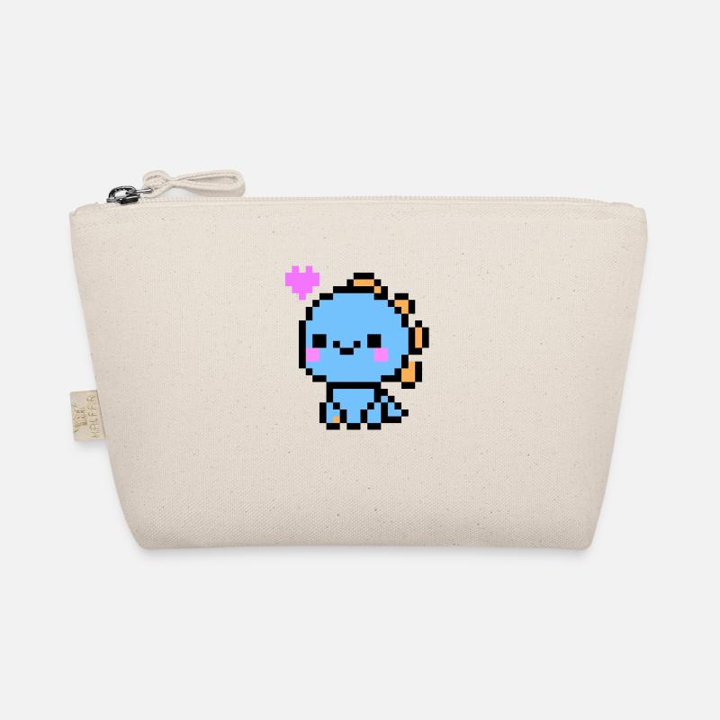 Mignon Dino bleu clair Trousse biologique