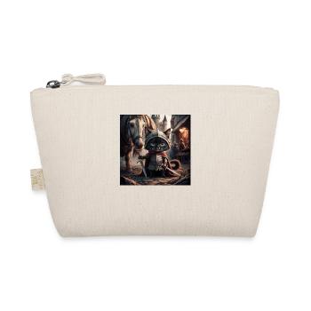 The Knight Cat - A Journey in the Medieval time - Organic Pouch - nature - Front