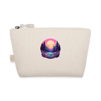 Forest meadow at sunset in a sea of flowers - Organic Pouch - nature - Front