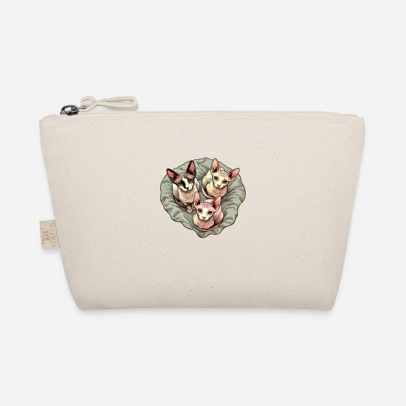 Trio Sphynxkitten Organic Pouch