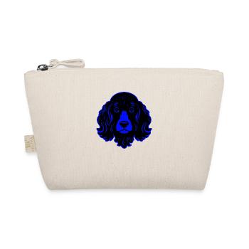 Poodle Dog Animal Portrait - Organic Pouch - nature - Front