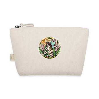Spring Hyacinth Fairy - Organic Pouch - nature - Front