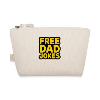 Free Dad Jokes - Bio-Täschchen - Natur - Vorne