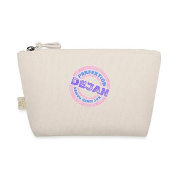 Geschenk für Dejan - Bio-Täschchen - Natur - Vorne