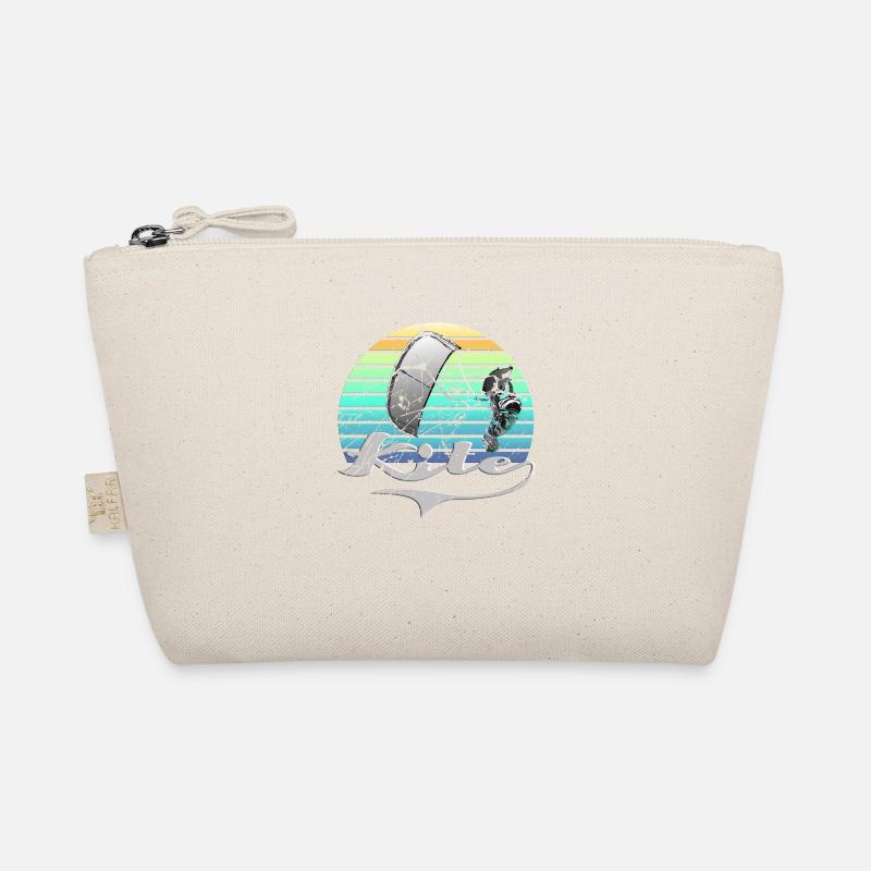 Kitesurfing Retro Organic Pouch