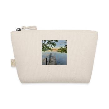 Lake view cottage from pier - Organic Pouch - nature - Front