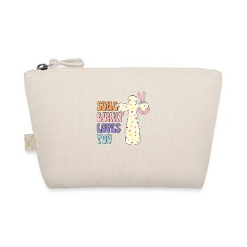 Some Bunny Loves you Cross - Organic Pouch - nature - Front