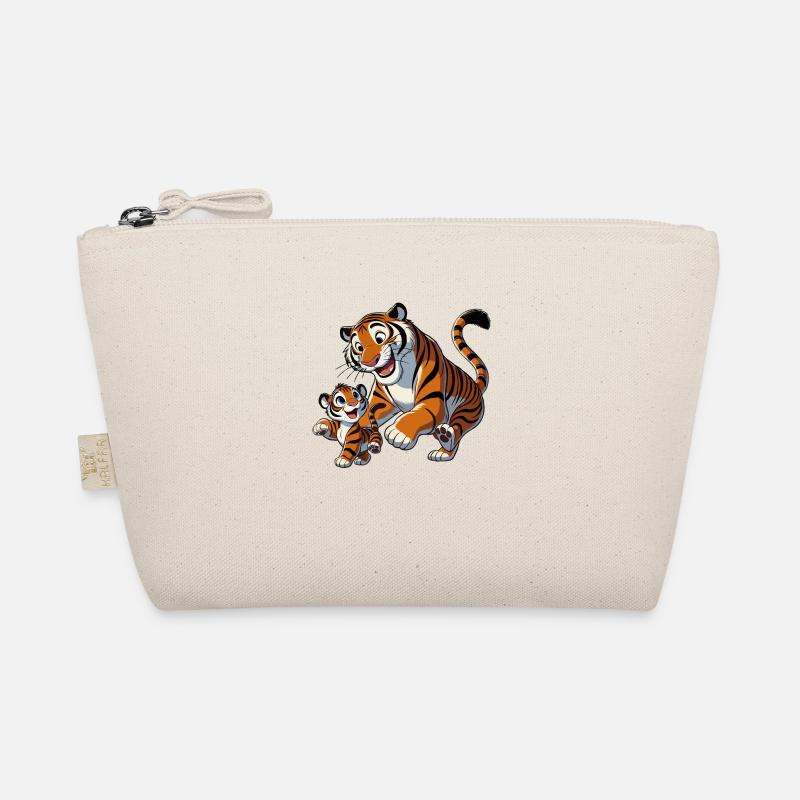 Mère tigre avec jeune gambadant Trousse biologique