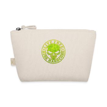 Motorcycle Motorcycle Rebel Legend Ride Vintage Birthday - Organic Pouch - nature - Front