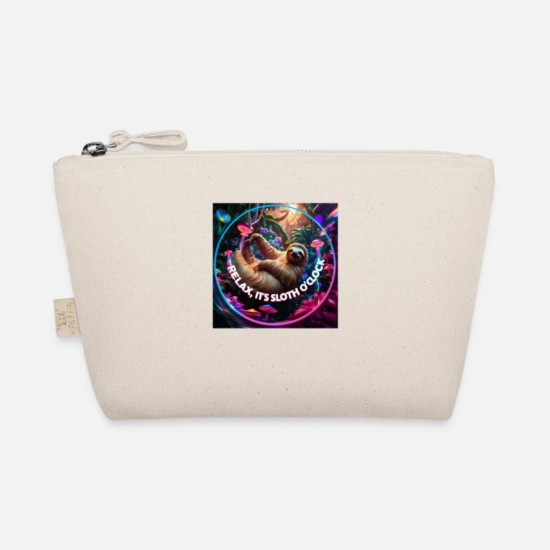 Relax it’s sloth o clock Organic Pouch
