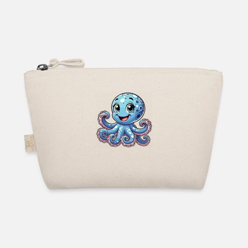 Krake Bio-Täschchen