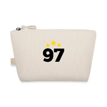 97 Years Star - 97th Anniversary Gift - Organic Pouch - nature - Front