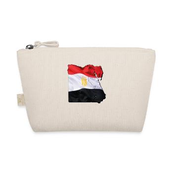 Egypt flag in Egypt map - Organic Pouch - nature - Front
