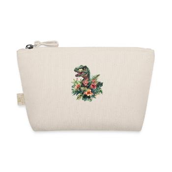 T-Rex entre les fleurs - Trousse biologique - nature - Devant