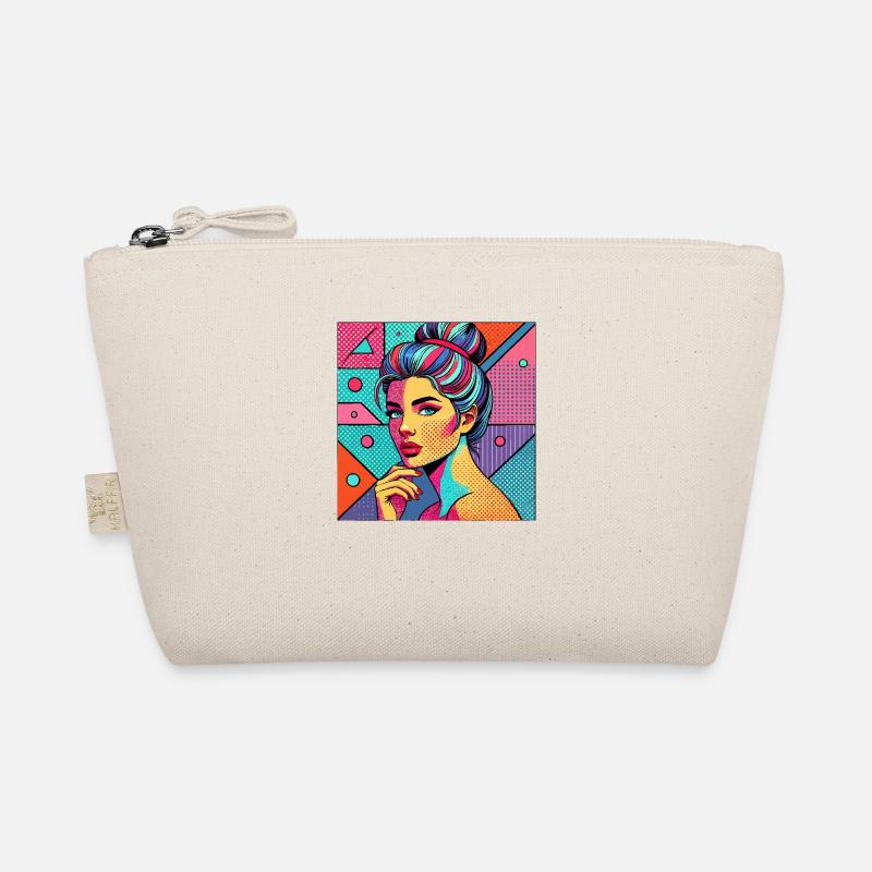 Portrait coloré dans le style pop art Trousse biologique