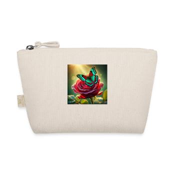 Rose III - Bio-Täschchen - Natur - Vorne