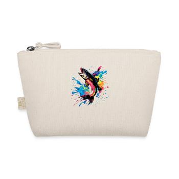 pêcheur pêcheur perche colorée poisson - Trousse biologique - nature - Devant