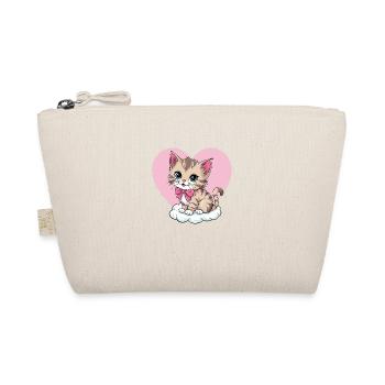 Love Meow - Bio-Täschchen - Natur - Vorne