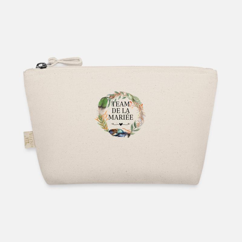 Brautteam Krone Boho-Blumen Bio-Täschchen