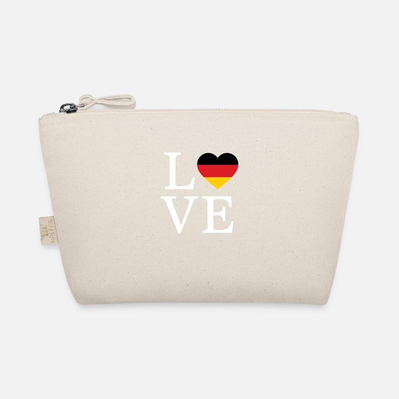Germany Minimalist Script Organic Pouch