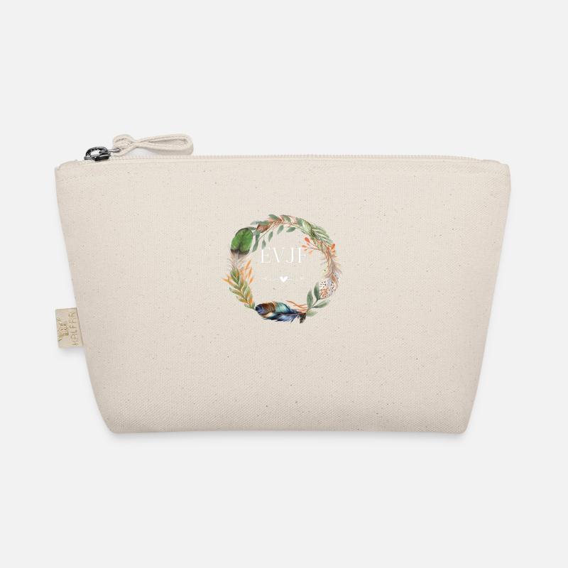 Junggesellenabschied Kranz Boho Blumen Bio-Täschchen