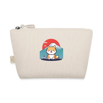 Chien japonais, Chemise d’amoureux des chiens, Sacs, Débardeur, Stikers - Trousse biologique - nature - Devant