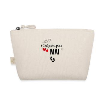 It's planned for May - pregnancy announcement - Organic Pouch - nature - Front