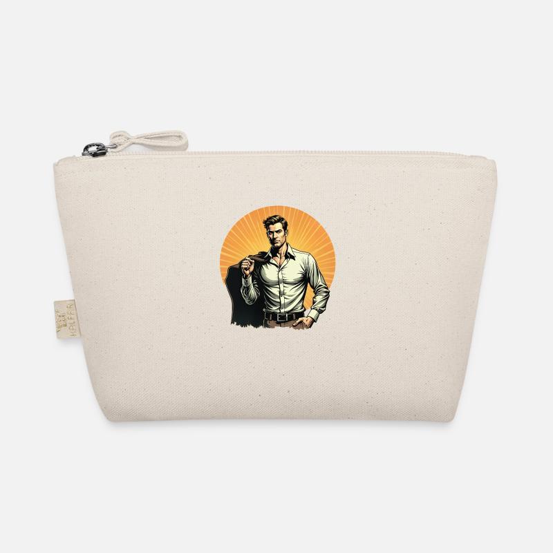 A strong man Organic Pouch