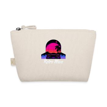 “Retro Wave” Synthwave desing - Trousse biologique - nature - Devant