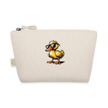 Duck Comic - Organic Pouch - nature - Front