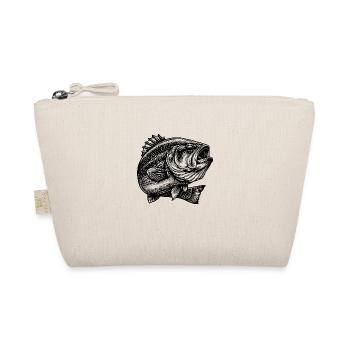 Bass Fishing - Organic Pouch - nature - Front