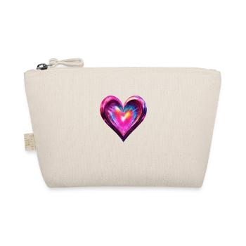 Heart for art lovers - Organic Pouch - nature - Front