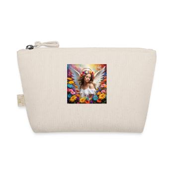 Angel in flowers - Organic Pouch - nature - Front